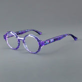 Molly Acetate Glasses Frame Round Frames Southood Purple